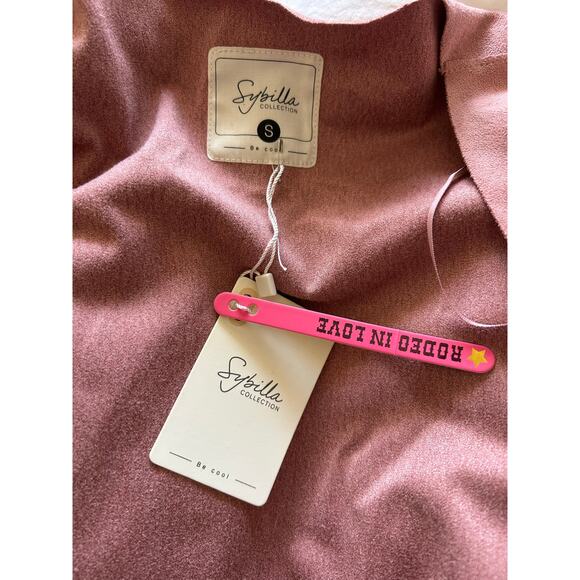 Sybilla Coral Fringe Vest Rodeo in Love BNWT SMALL - Picture 8 of 8